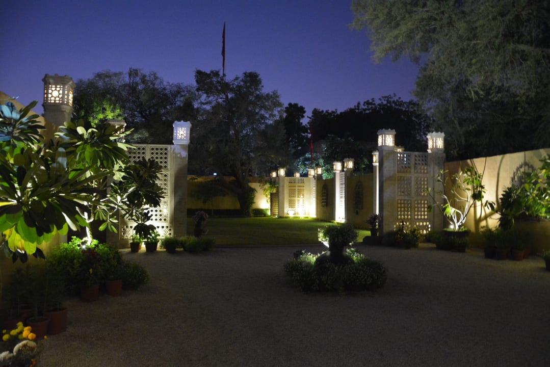 Gartenanlage Hotel Ajit Bhawan Palace