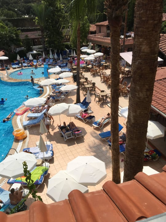 Vom Balkon Ölüdeniz Turquoise Hotel