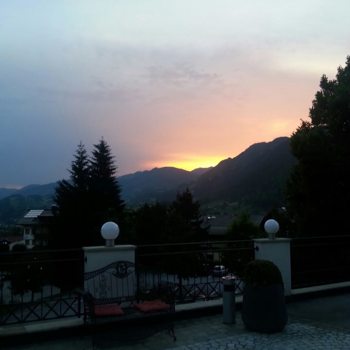 Abendstimmung 2 Alpina Alpendorf