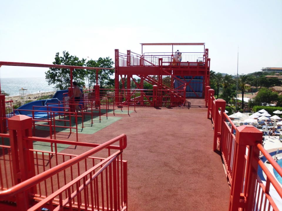 Auf der Rutsche Asteria Family Belek