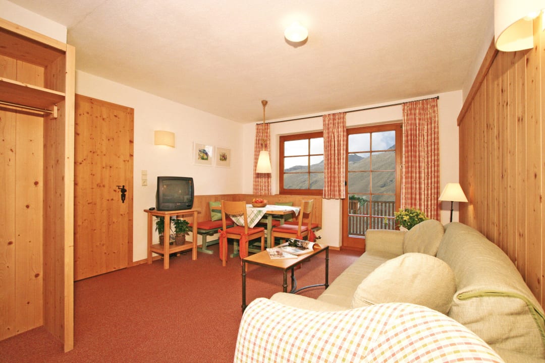 Wohnraum Appartement 41 m2 für 2-4 Personen Haus Elisabeth