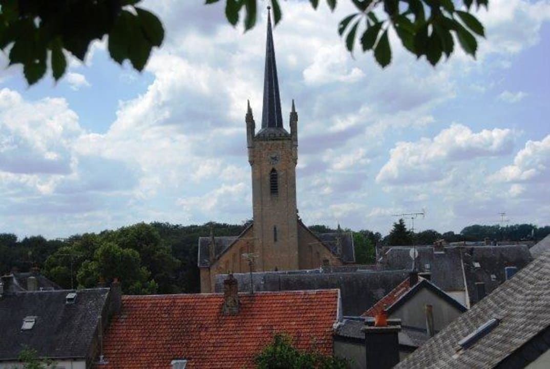 Ausblick von 2. Stockwerk Youth Hostel Beaufort