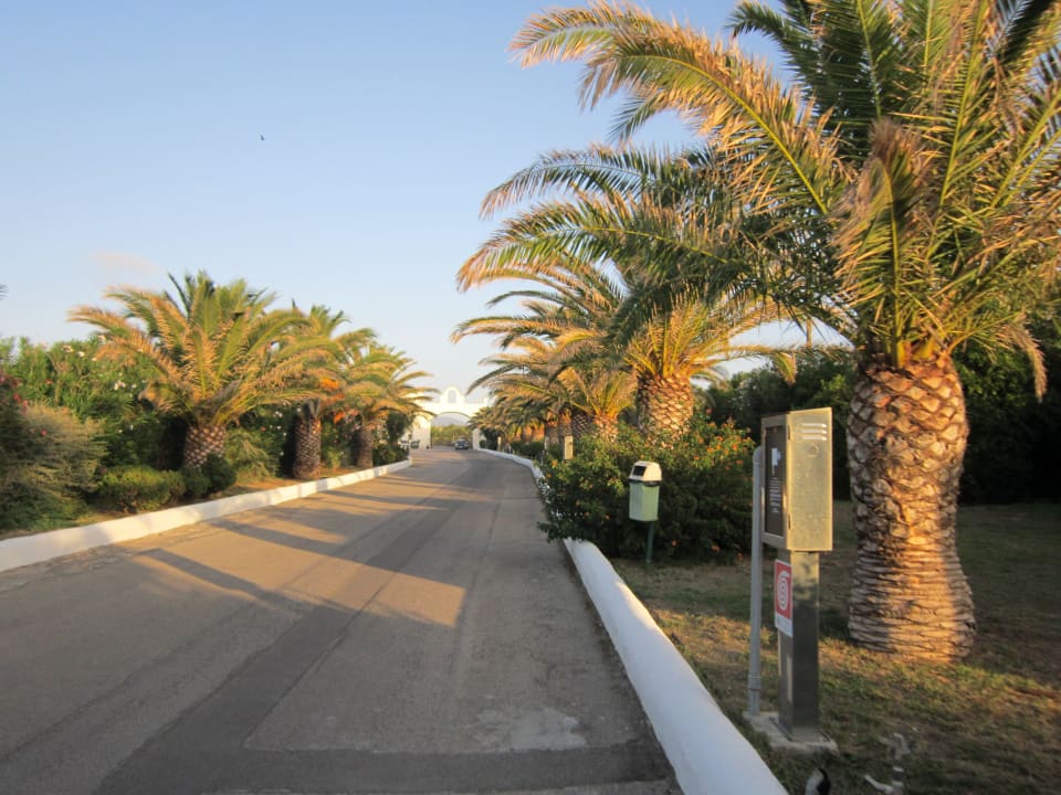 Wjazd do hotelu La Plage Hotel & Resort