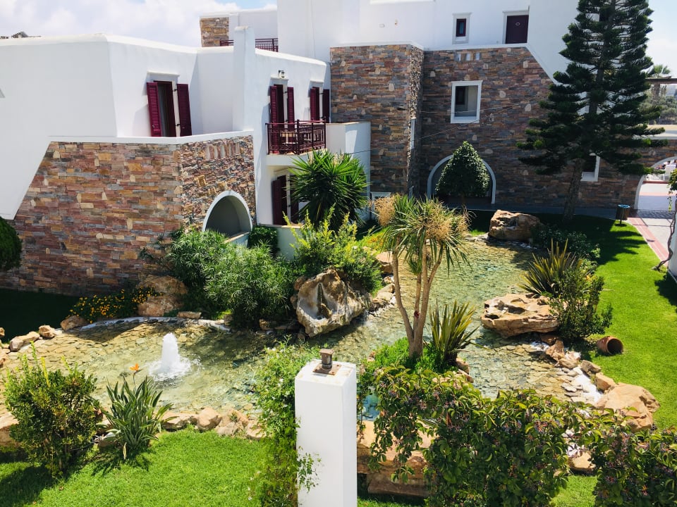 Gartenanlage Naxos Resort Beach Hotel
