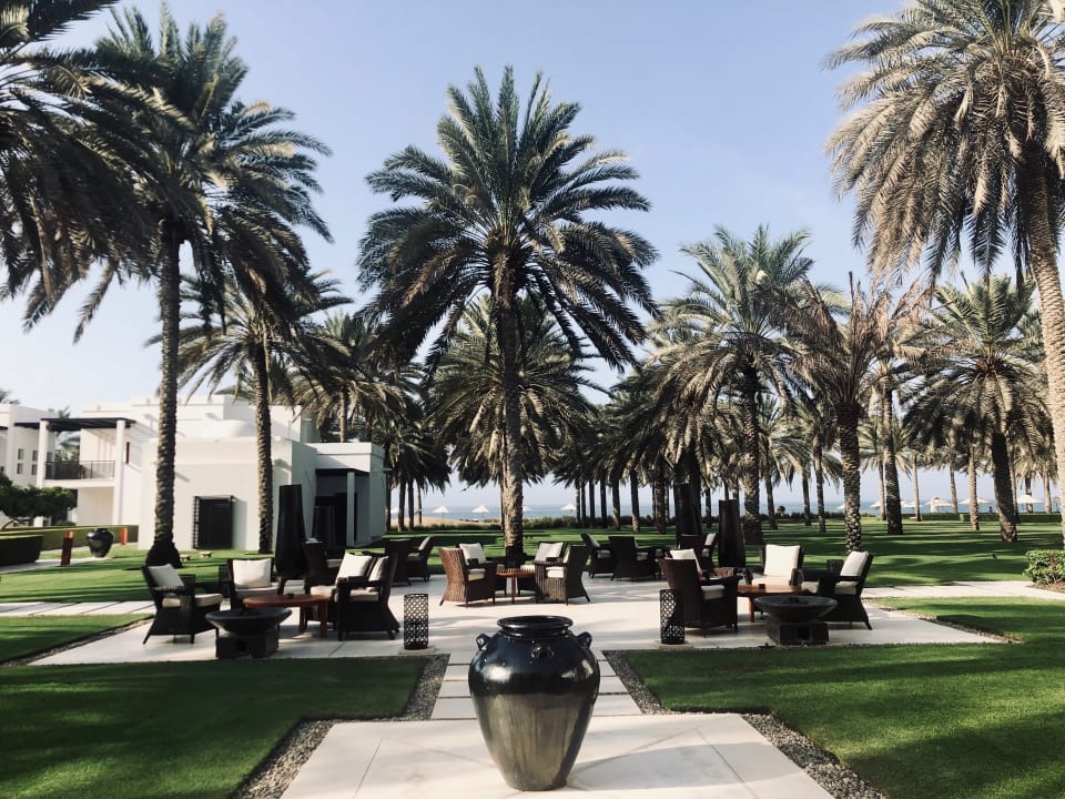 Gartenanlage The Chedi Muscat
