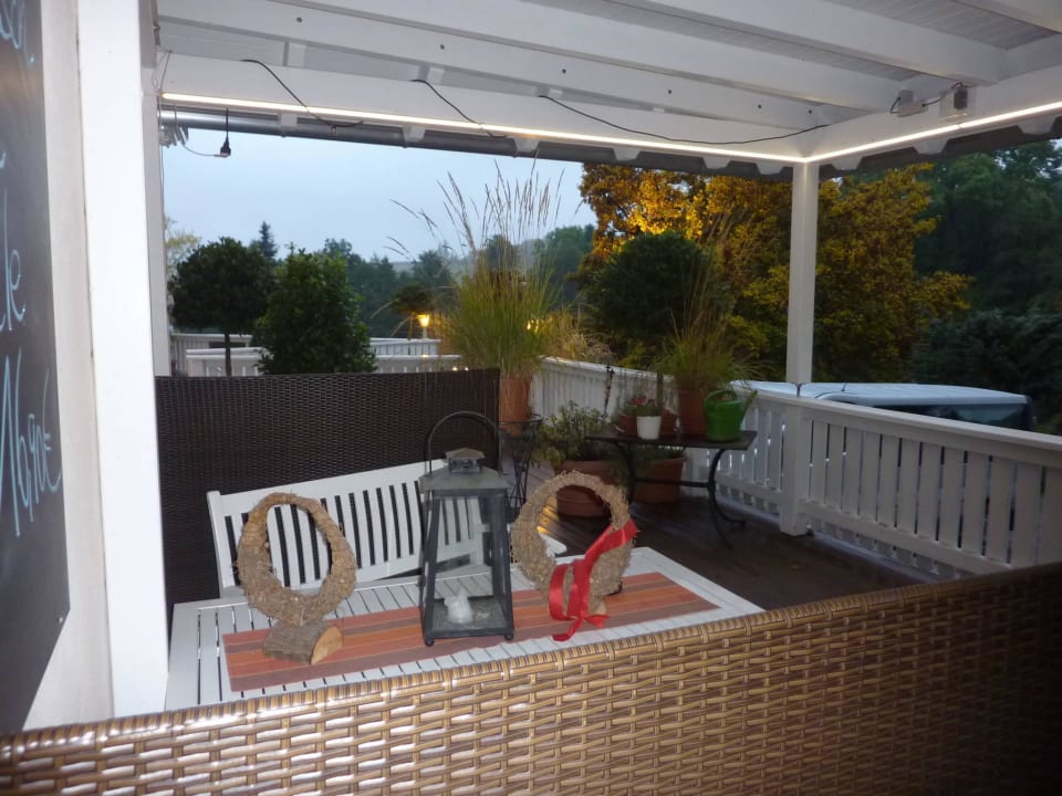 Herbstliches Außenambiente  Hotel Böhler's Landgasthaus