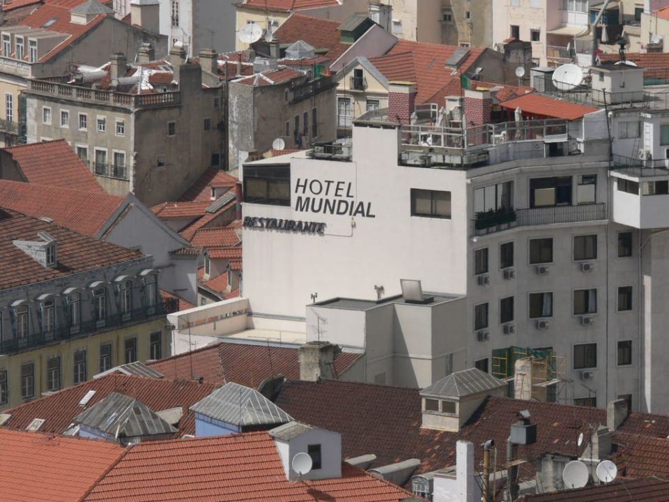 Aufnahme mit Teleobjektiv Hotel Mundial