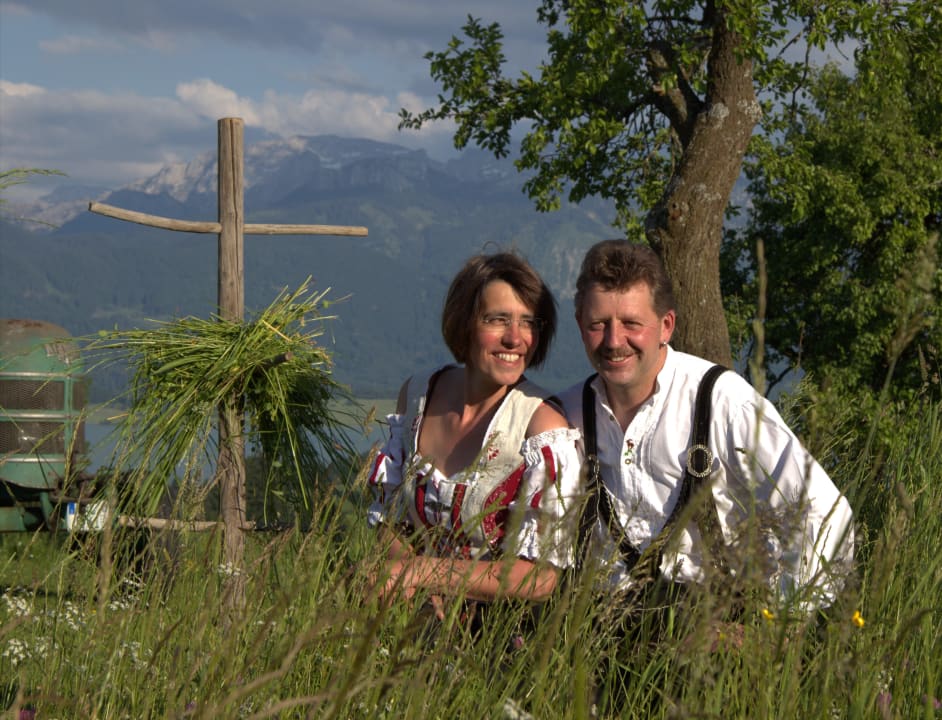 Ihre Gastgeber, Irmgard und Franz Ferienwohnungen Berghof Kinker