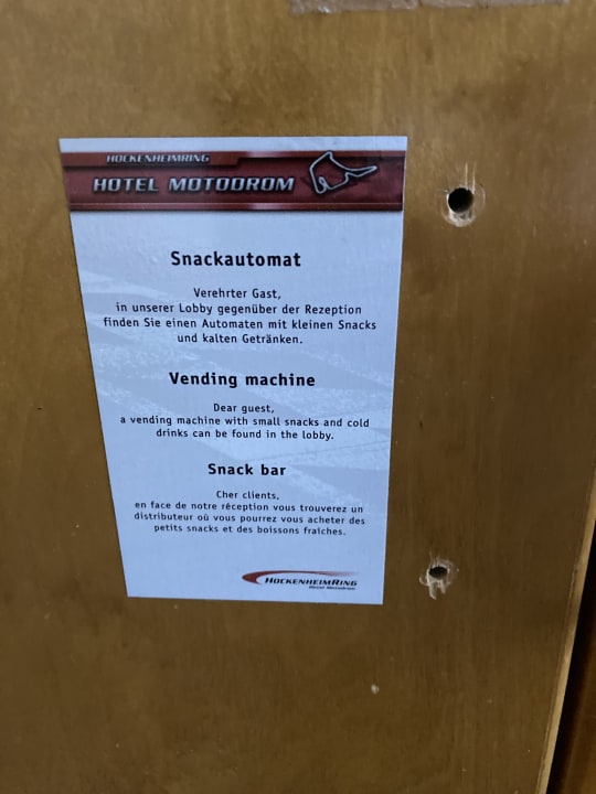 Zimmer Hotel am Motodrom