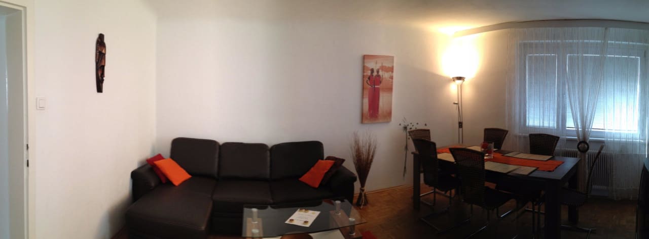 Wohnzimmer Apartment Am Donaukanal