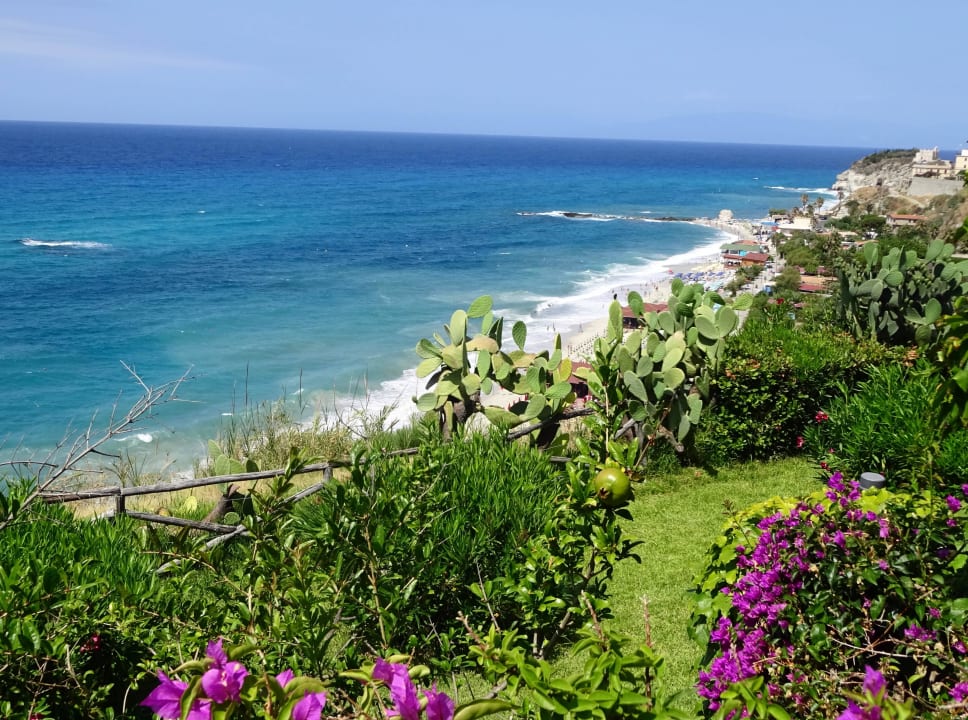 Blick auf Strand Aldiana Club Rocca Nettuno Calabria