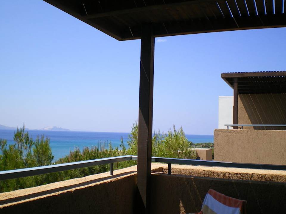 Blick vom Balkon Atlantica Mikri Poli Kos