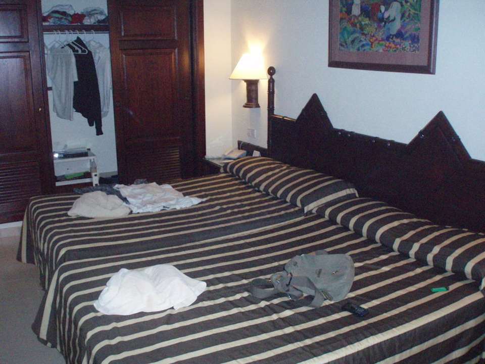 Großzügige Bettlandschaft Hotel Riu Bambu