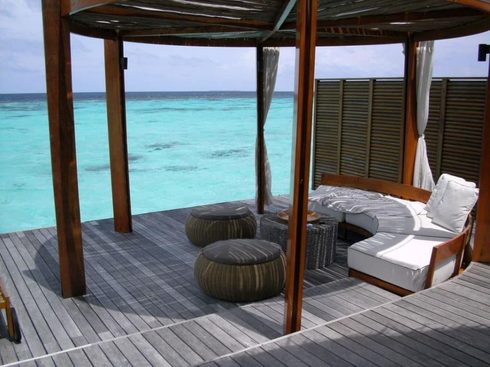 Terrasse Wasservilla W Maldives