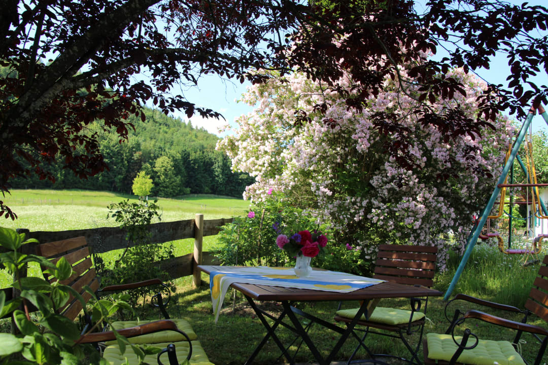 Gartenanlage Ferienhaus Allgäu