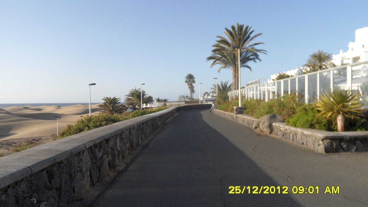 Vom zweiten Ausgang Sahara Beach Club