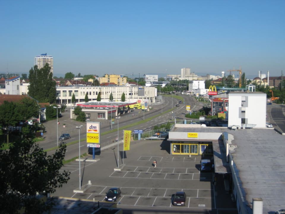 Blick nach Straßburg Hotel Europa Kehl