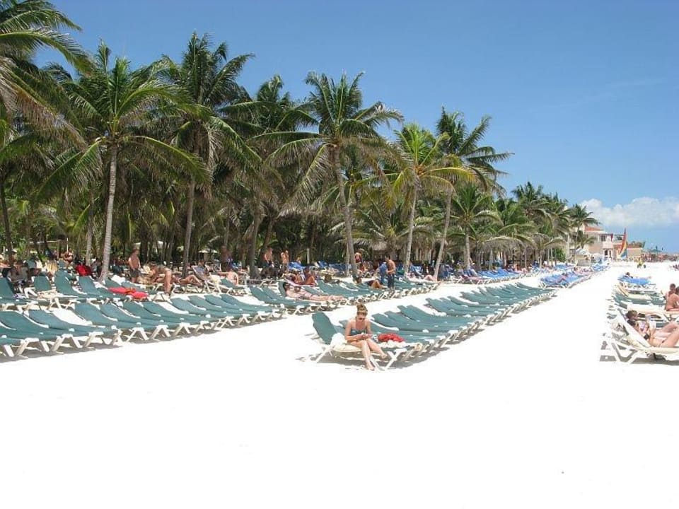 Strandabschnitt Riu Yukatan/Riu Palace Mexiko Hotel Riu Tequila