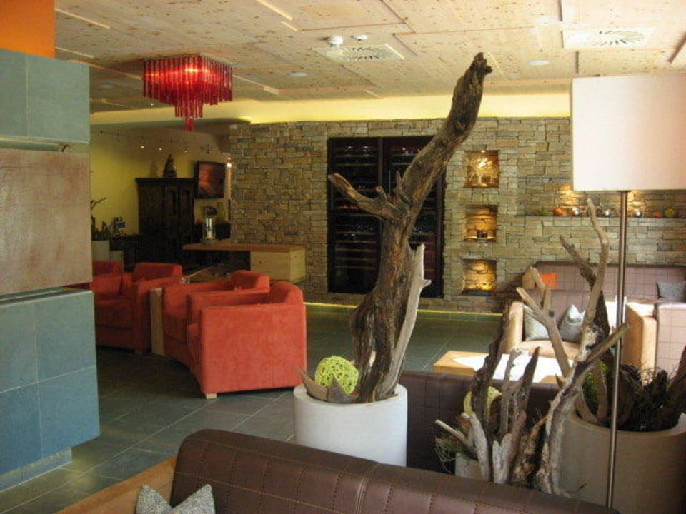 Lobby Holzhotel Forsthofalm