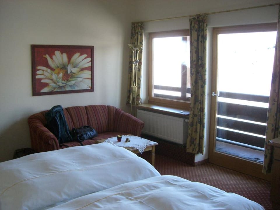 Renoviertes DZ mit Nordbalkon Berghof am Paradies