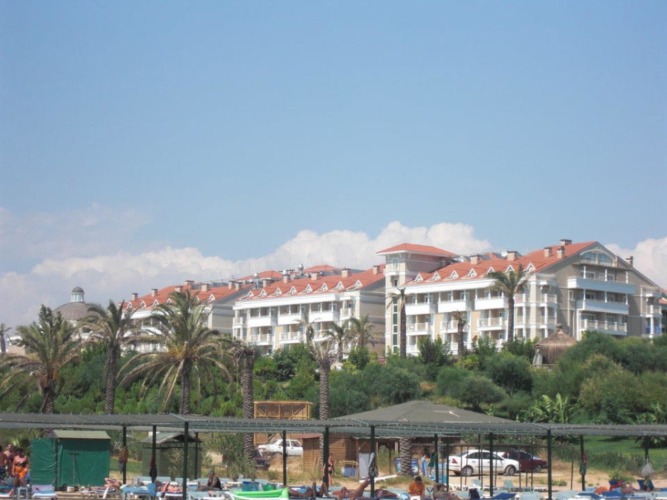 Vom Strand aus Trendy Aspendos Beach Hotel