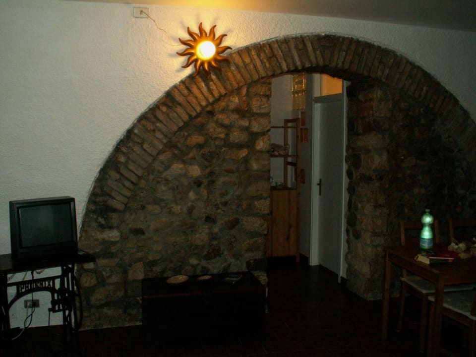 Wohnraum in der Ferienwohnung Hotel La Fattoria