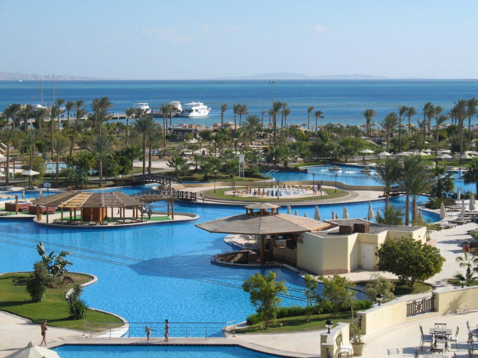 Ausblick vom Zimmer bei Tag Steigenberger ALDAU Beach Hotel