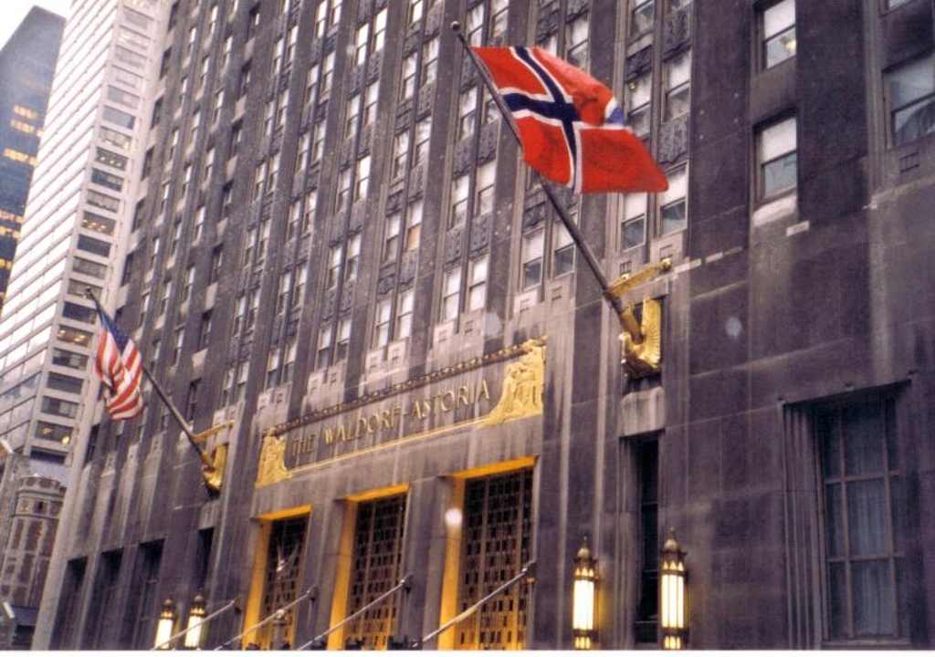 Haupteingang The Waldorf Astoria New York