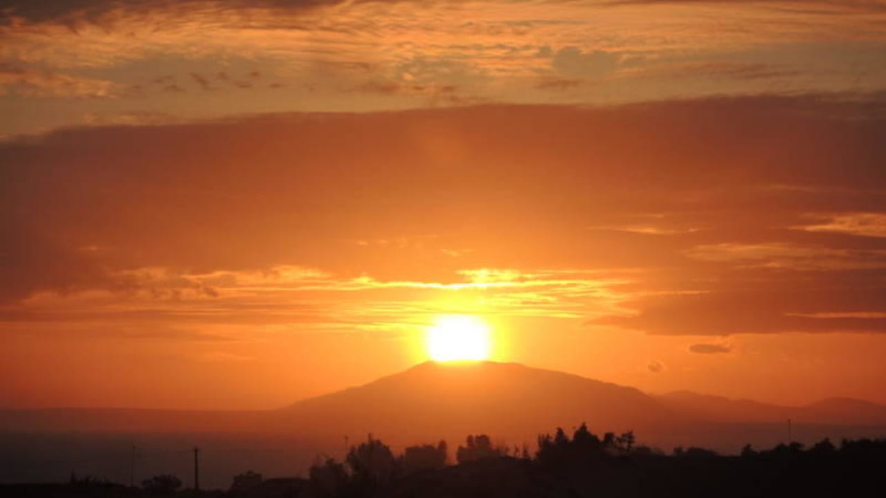 Sonnenuntergang bei den Roten Dünen Hoang Ngoc Beach Resort