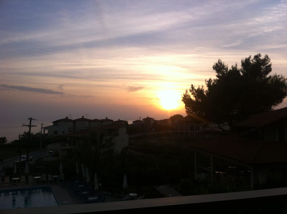 Ausblick von Zimmer 204 Hotel Thea Beach
