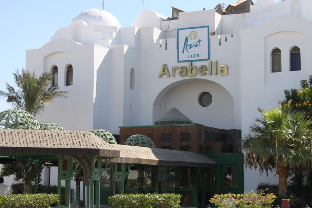 Hoteleingang Arabella Azur Resort