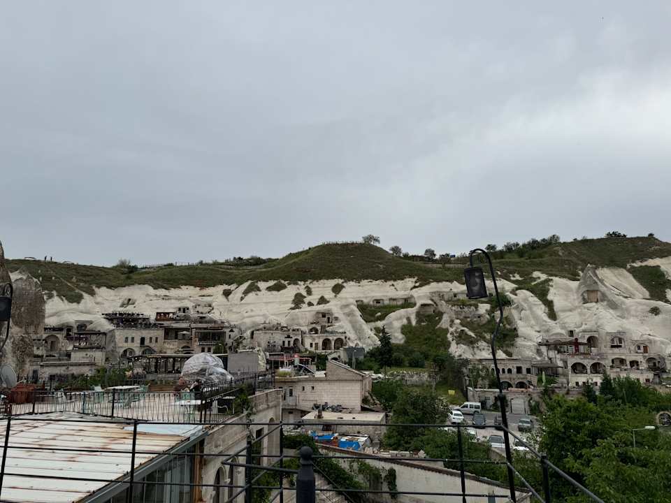 Ausblick Cappadocia Cave Land Hotel
