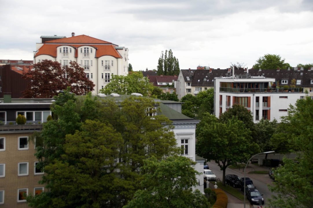 Blick vom Fenster nach Aussen (Doppelverglasung) Crowne Plaza ® Hamburg - City Alster