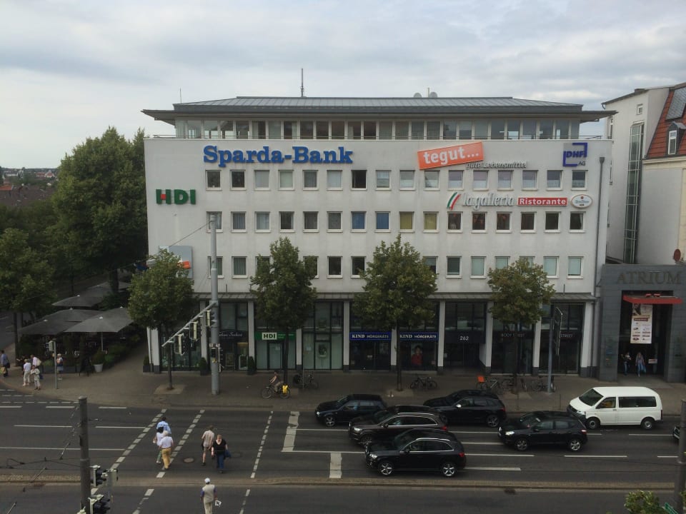 View to street Best Western Hotel Kurfürst Wilhelm I
