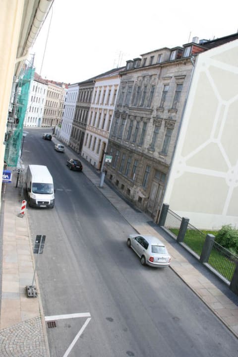 Blick aus dem Zimmerfenster Hotel Alt Görlitz