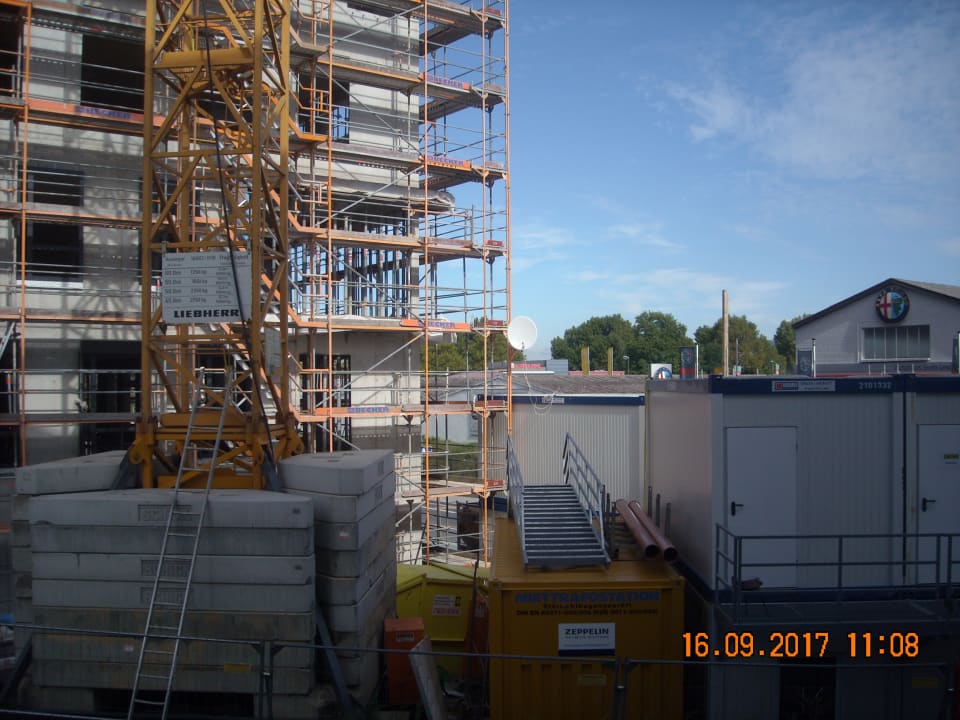 Ausblick B&B Hotel Heidelberg