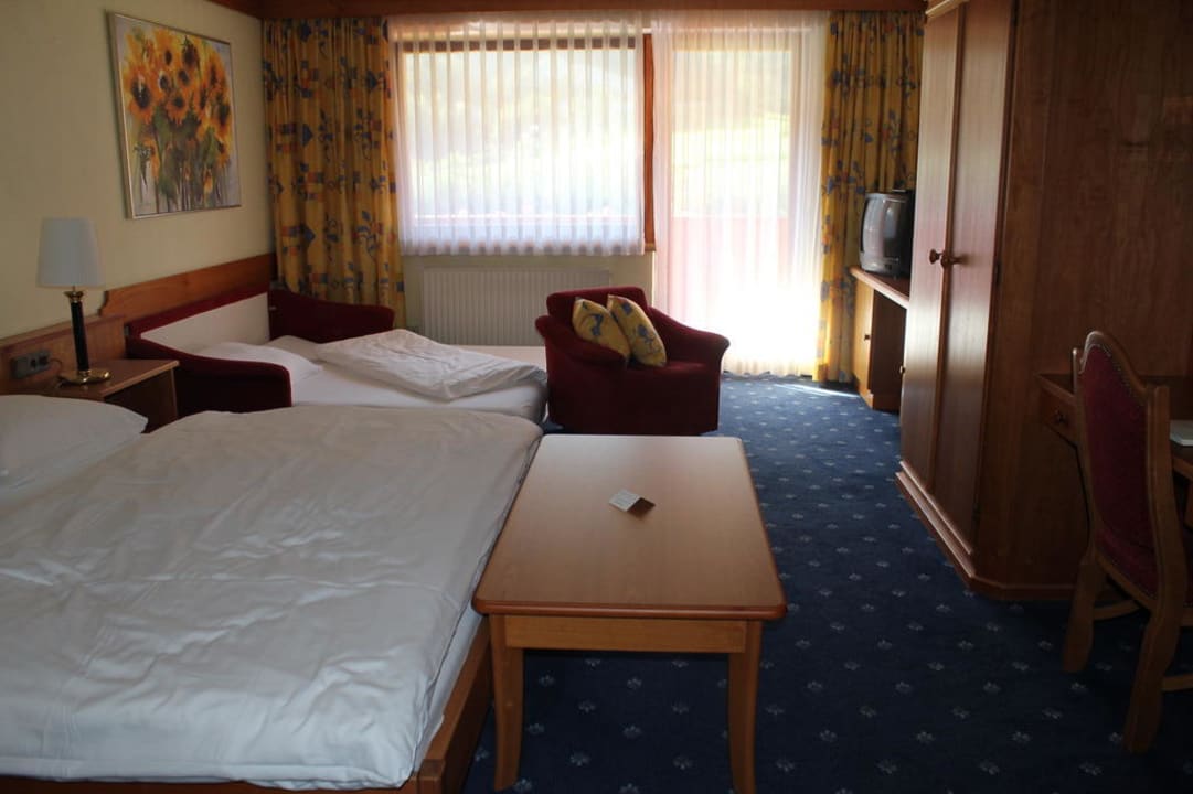 Unser Zimmer 219 im 2. Stock Familienhotel Mozart