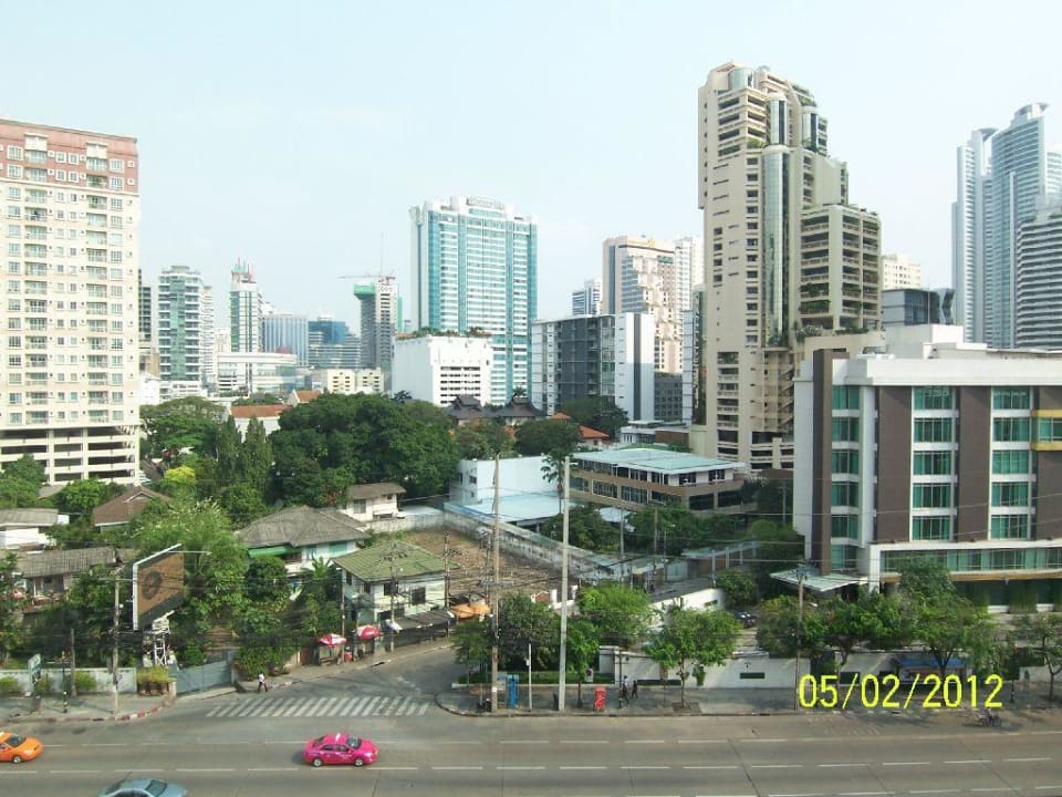 Blick aus dem Fenster NH Bangkok Asoke