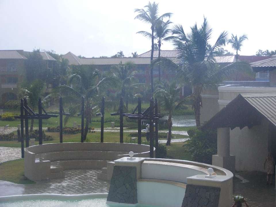 Ja es regnete auch schon mal Royalton Splash Punta Cana