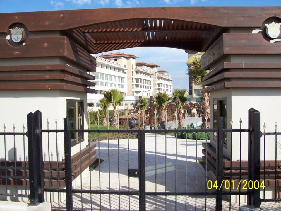 Eingang Strandseite 27.01.2009 Aydinbey Kings Palace & Spa