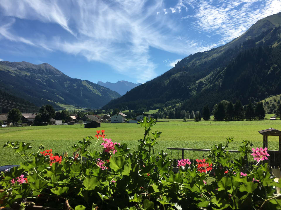 Ausblick Gästehaus Wiesenruh