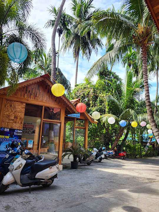 Gartenanlage Havelock Island Beach Resort
