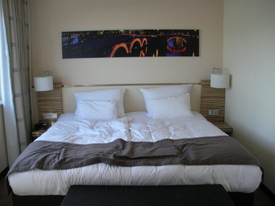 Der Schlafbereich Mövenpick Hotel Amsterdam City Centre