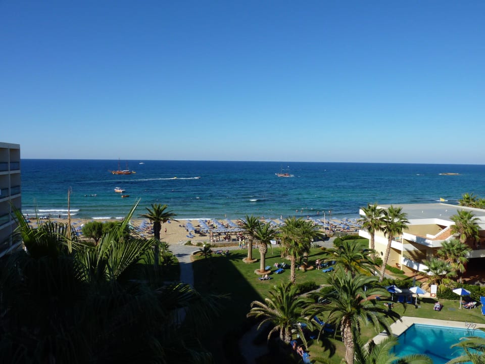 Ausblick vom Balkon Calimera Sirens Beach