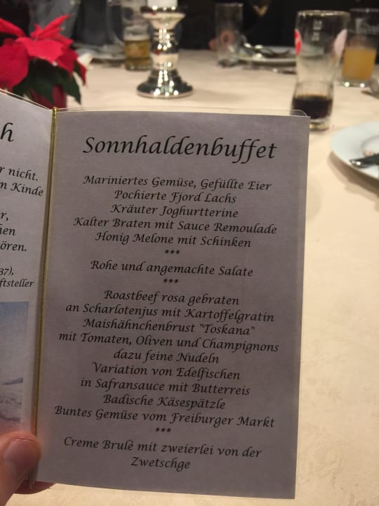 Buffet JUFA Hotel Schwarzwald