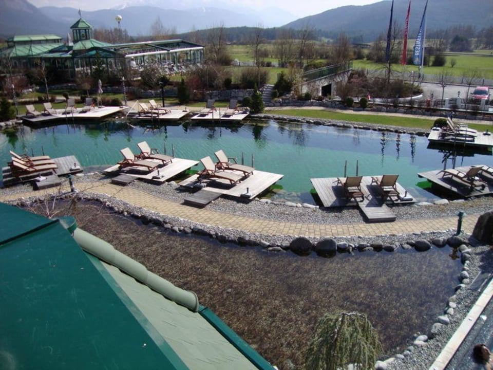 Vom Balkon aus Alpenresort Schwarz