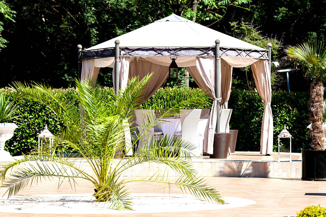 The Summer Garden of Salini Grand Hotel & SPA Primoretz