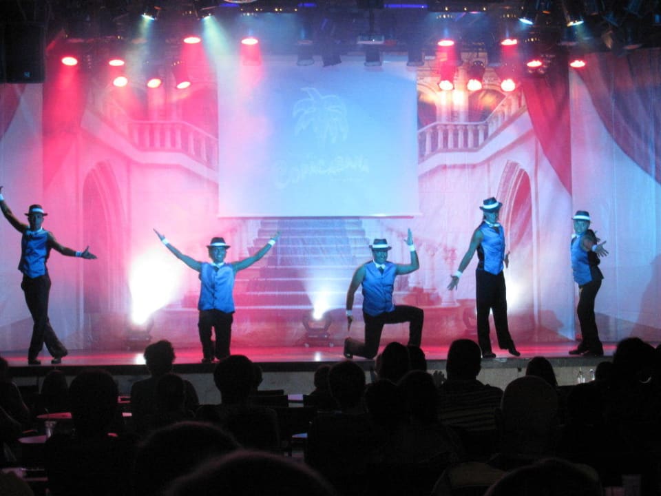 One of the many shows Limak Lara Deluxe Hotel & Resort