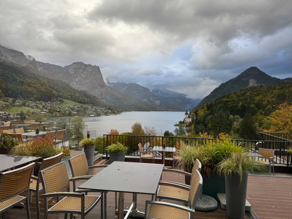 Ausblick MONDI Resort am Grundlsee