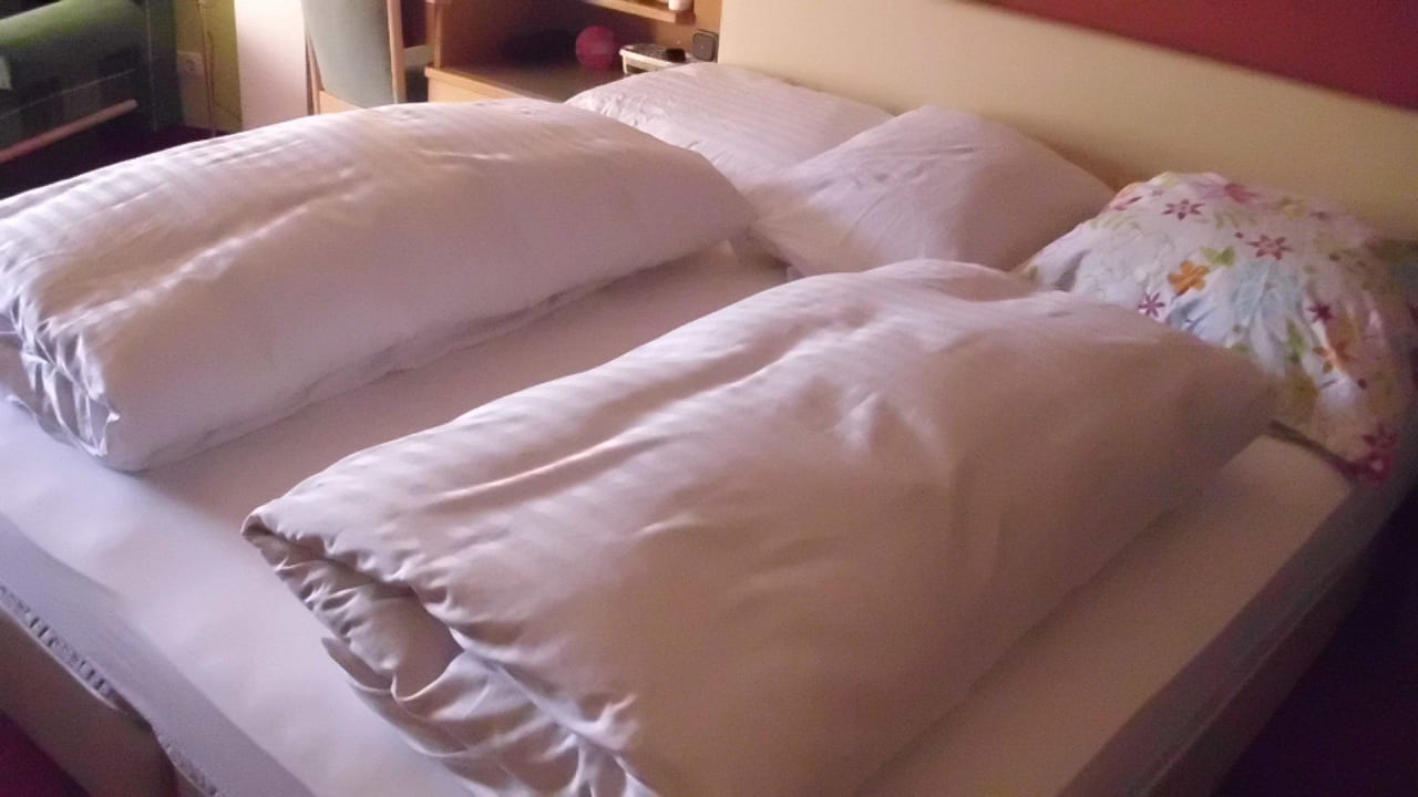 Die super kuscheligen Daunendecken Familienhotel Hinteregger